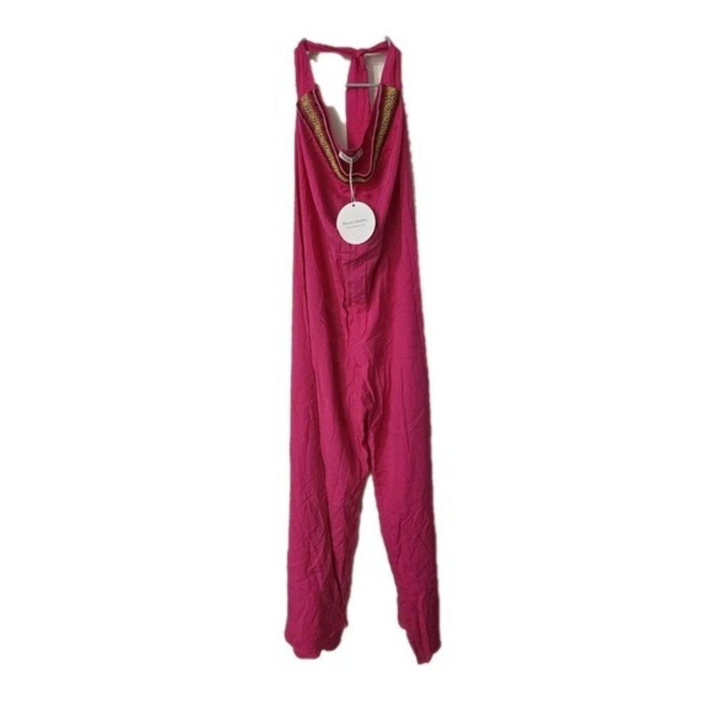Rustty Dustty Pink Strapless Romper, Large